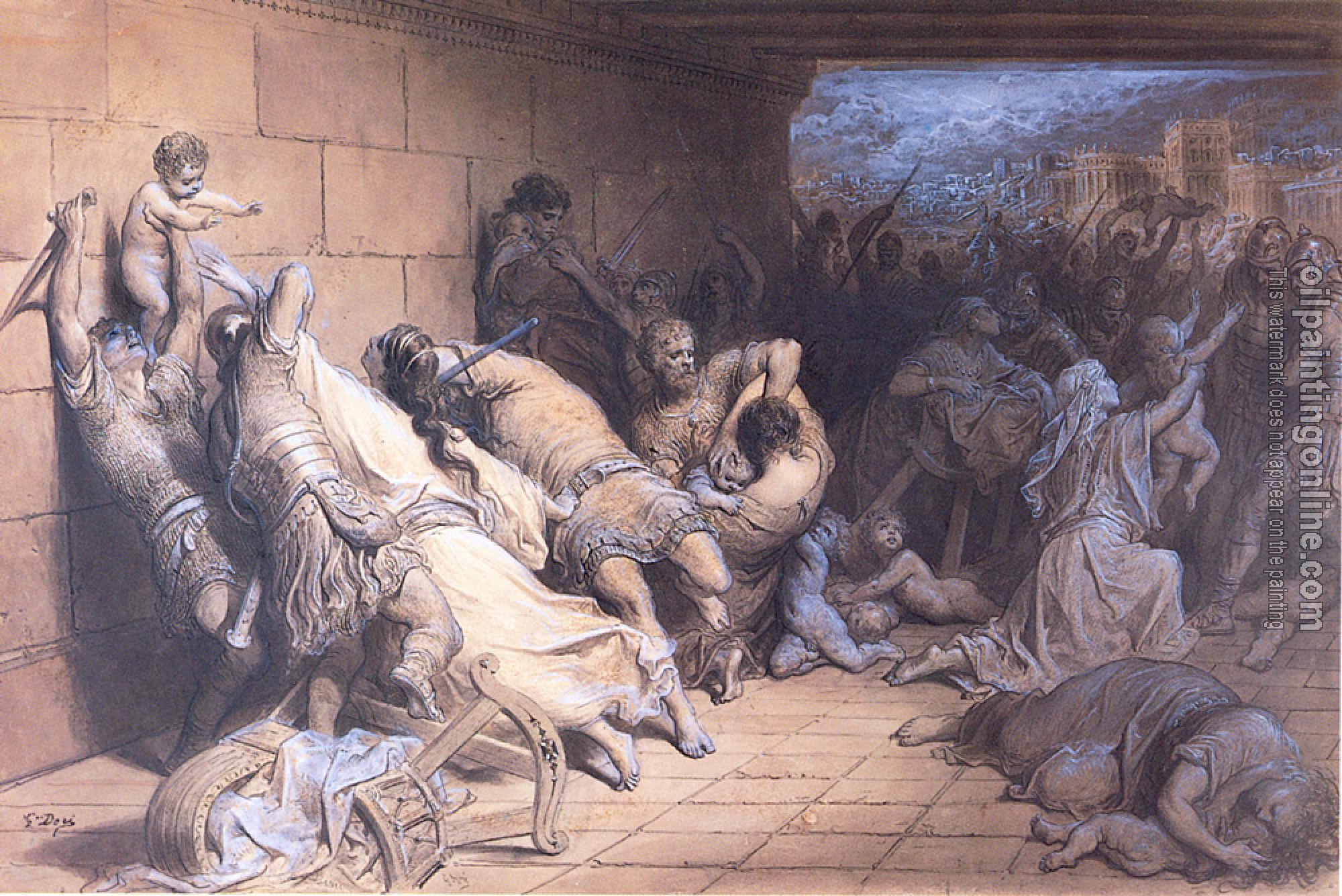 Paul Gustave Dore - The Martyrdom of the Holy Innocents
